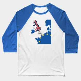 Fasbytes Brexit, Done it, Broken Chain Baseball T-Shirt